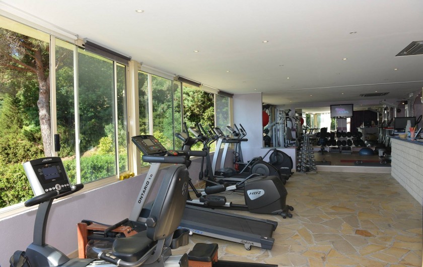 Location de vacances - Chambre d'hôtes à Cavalaire-sur-Mer - Salle de fitness