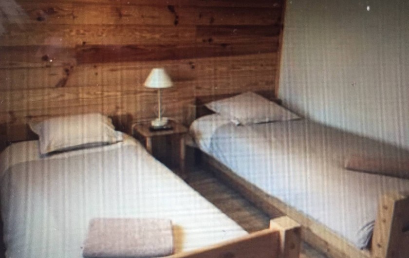 Location de vacances - Appartement à Saint-Gervais-les-Bains - Chambre 2, deux lits