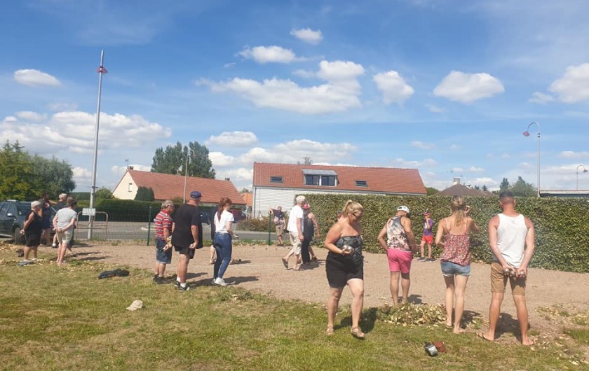 Location de vacances - Bungalow - Mobilhome à Berck - Concours de pétanque