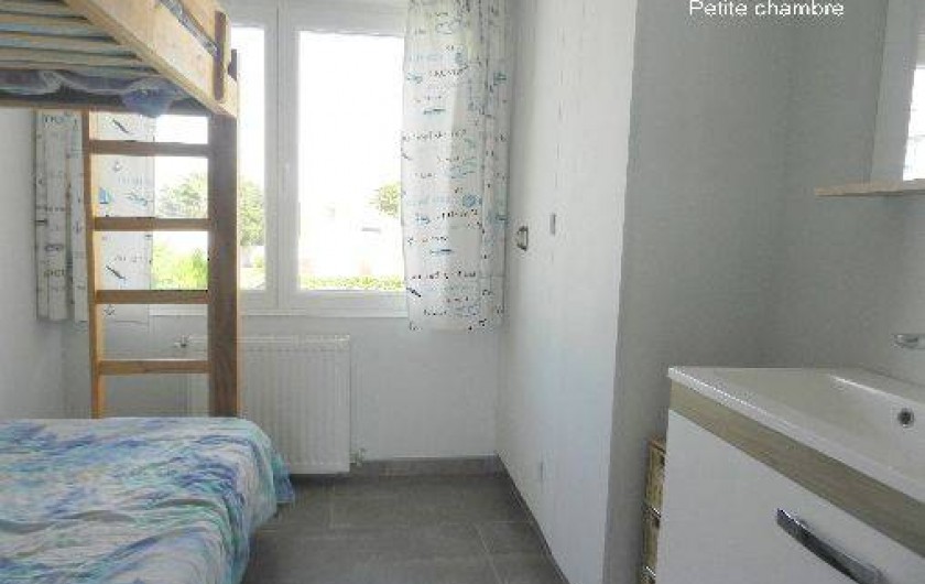 Location de vacances - Appartement à Le Touquet-Paris-Plage - Petite chambre avec lits superposés
