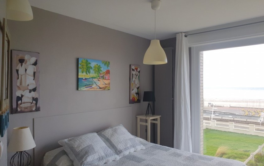 Location de vacances - Appartement à Le Touquet-Paris-Plage - Chambre 1 face mer