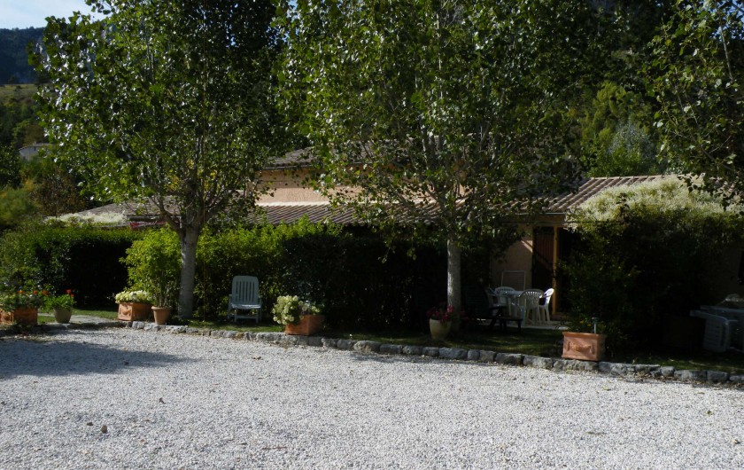 Location de vacances - Maison - Villa à Castellane - parking