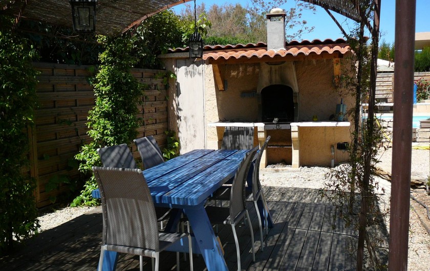 Location de vacances - Villa à Saint-Cyr-sur-Mer - Pool house