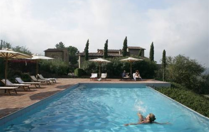 Location de vacances - Appartement à Greve in Chianti - Piscine