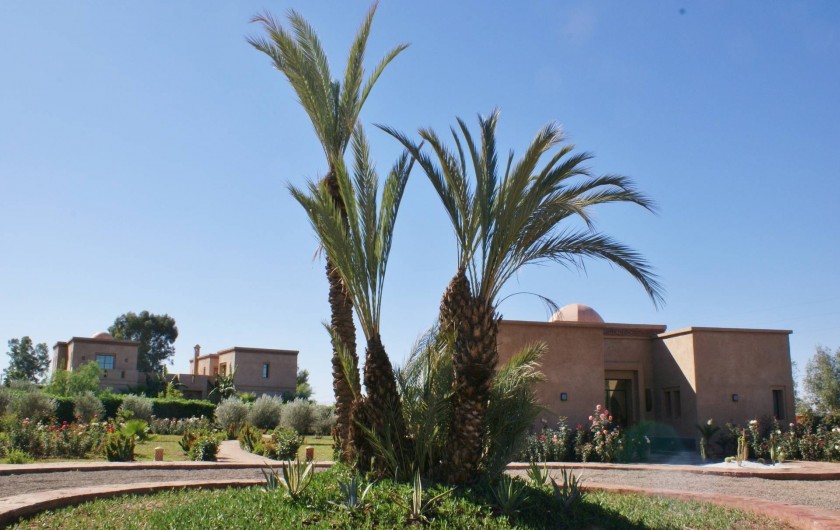 Location de vacances - Riad à Marrakech - Résidence Les Arabesques  à Marrakech avec  le SPA  et la villa