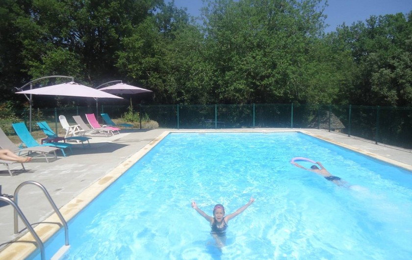 Location de vacances - Gîte à Marminiac - piscine 12 X 6 m   sécurisée