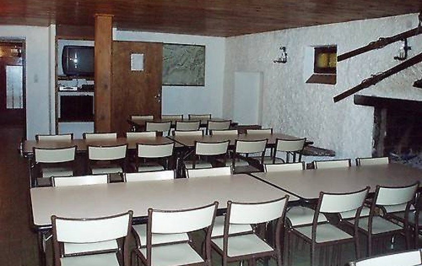 Location de vacances - Chalet à Cornimont - salle à manger 50 places modulables au gré des besoins