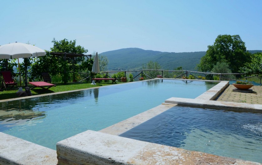 Location de vacances - Mas à Montepulciano - La piscine
