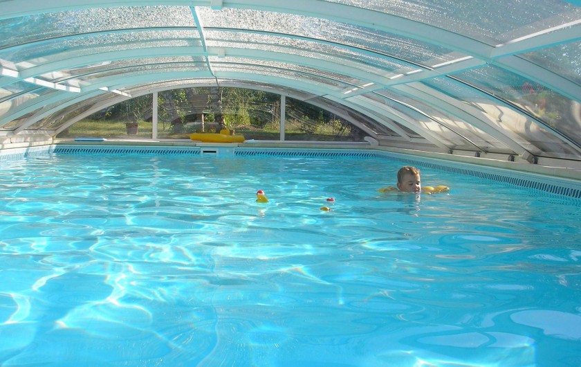 Location de vacances - Gîte à Saint-Rabier - Côté piscine, à l'abri du vent