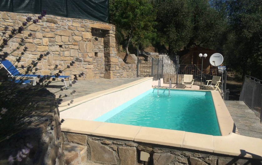 Location de vacances - Villa à Breil-sur-Roya - piscine