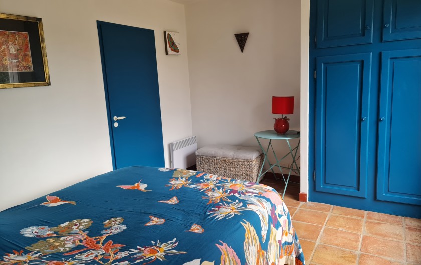 Location de vacances - Gîte à Saint-Just-et-Vacquières - chambre gite2--lit 160/200