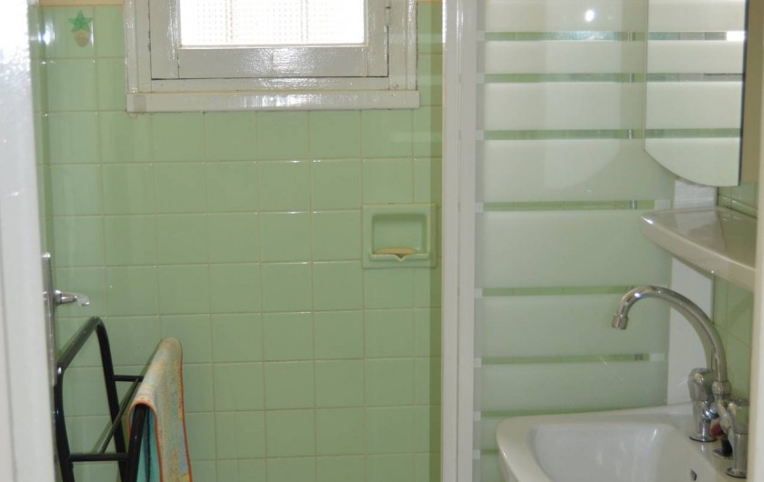 Location de vacances - Villa à Thueyts - salle de bains avec douche