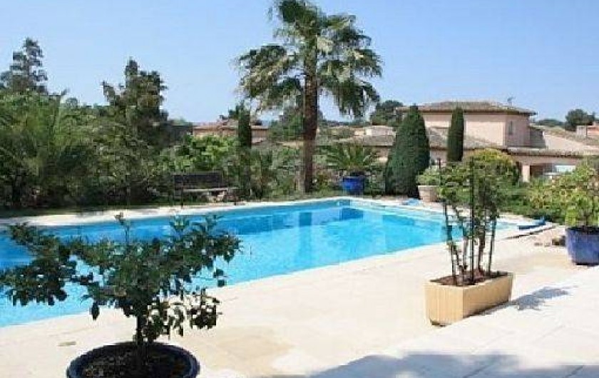 Location de vacances - Villa à Saint-Raphaël - piscine 9mX4,5m