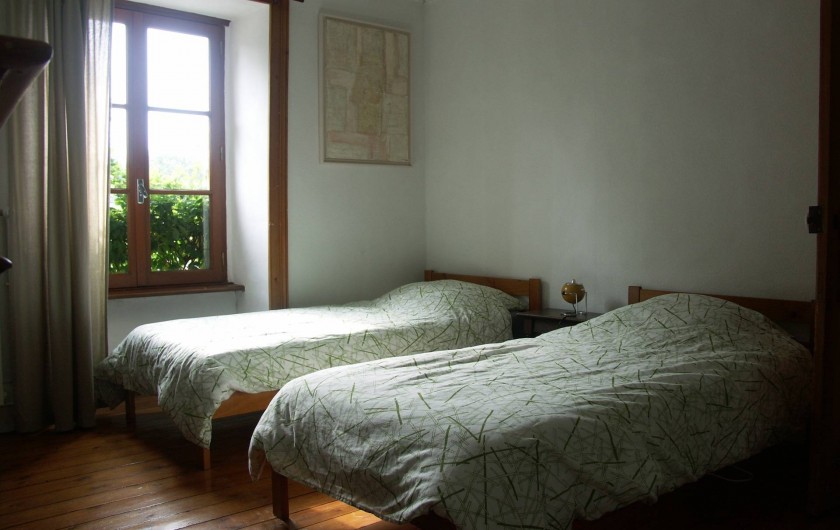 Location de vacances - Chambre d'hôtes à Omonville-la-Petite - chambre Esquina à l'étage