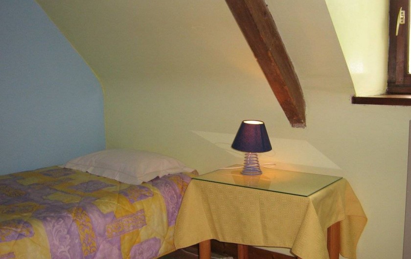 Location de vacances - Chambre d'hôtes à Plouguiel - Chambre enfants Fous de Bassan: 2 lits simples