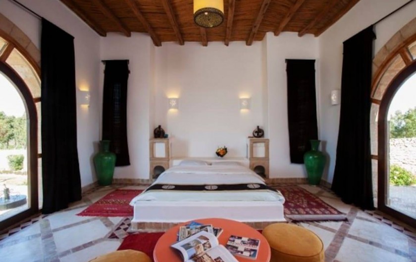 Location de vacances - Villa à Essaouira - Chambre de la grande suite