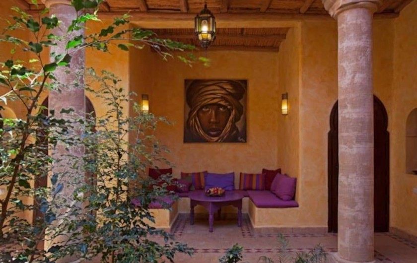 Location de vacances - Villa à Essaouira - Patio