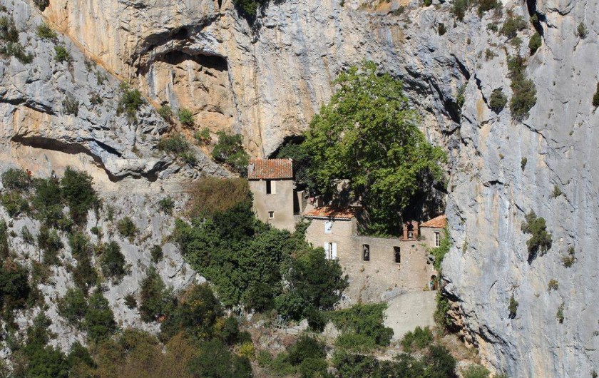 Location de vacances - Appartement à Canet-en-Roussillon - ermitage de GALAMUS  creusé dans la roche