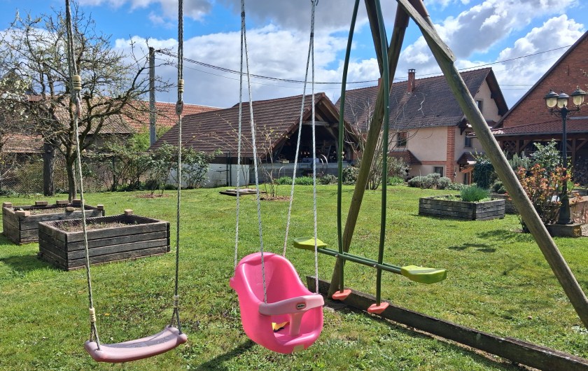 Location de vacances - Gîte à Mittelhausen - Aire de jeux