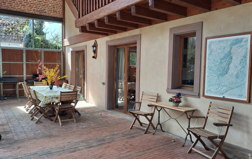 Location de vacances - Gîte à Mittelhausen - Terrasse