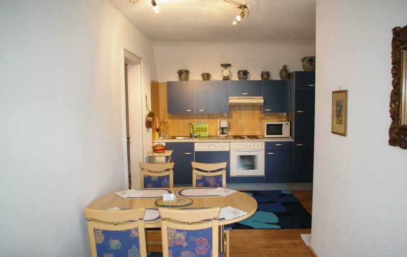 Location de vacances - Appartement à Thannenkirch - cuisine  séjour 2em étage          "LE SAPIN"