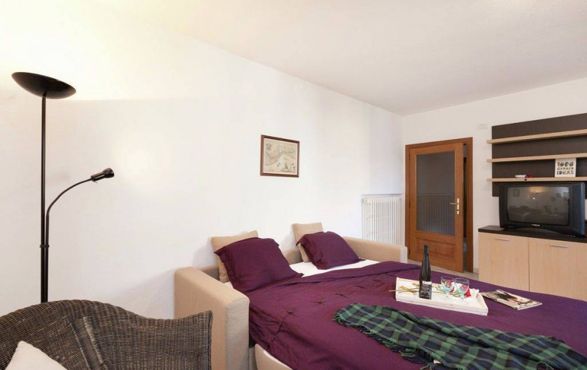 Location de vacances - Maison - Villa à Cremia - The Living Room with a double sofa bed.
