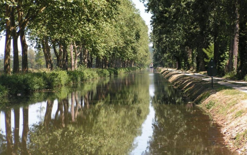 Location de vacances - Gîte à Saint-Agne - Le canal de Lalinde et son chemin de halage
