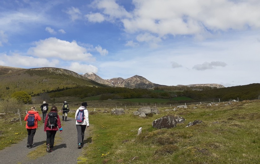 Location de vacances - Gîte à Chastreix - RANDONNEES DEPUIS LE GITE