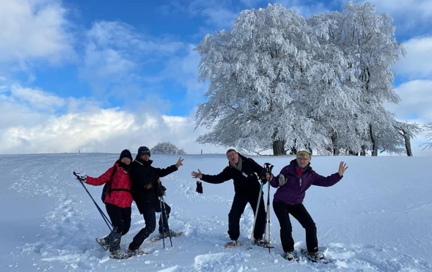 Location de vacances - Gîte à Chastreix - BALADES RAQUETTES