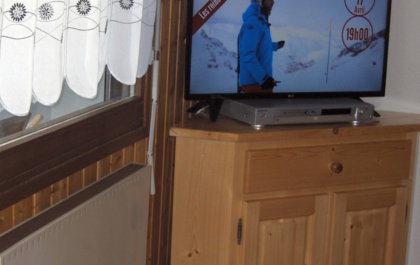 Location de vacances - Appartement à Samoëns - Télévision écran plat et lecteur DVD