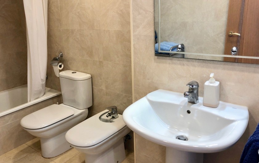 Location de vacances - Appartement à Peníscola - Vue (2) salle de bain