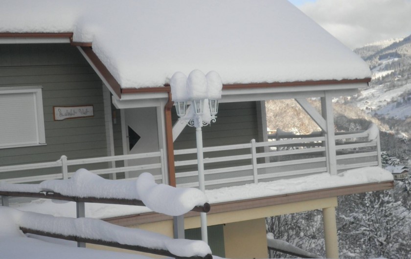 Location de vacances - Chalet à La Bresse - de la neige! /  Le Chalet Vert /  La Bresse