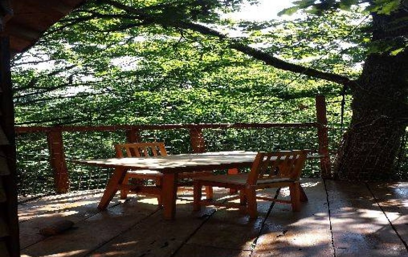 Location de vacances - Cabane dans les arbres à Dompierre-sur-Héry