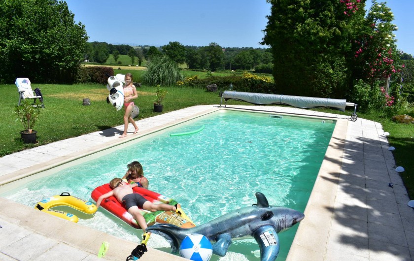 Location de vacances - Chambre d'hôtes à Saint-Martin-Cantalès - La piscine