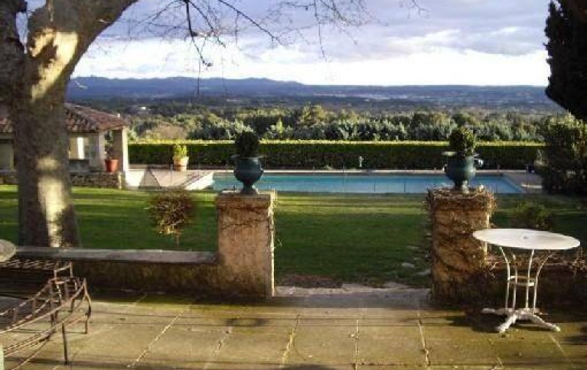 Location de vacances - Villa à Aix-en-Provence - Plein Sud , soleil de 8 à 20 h.