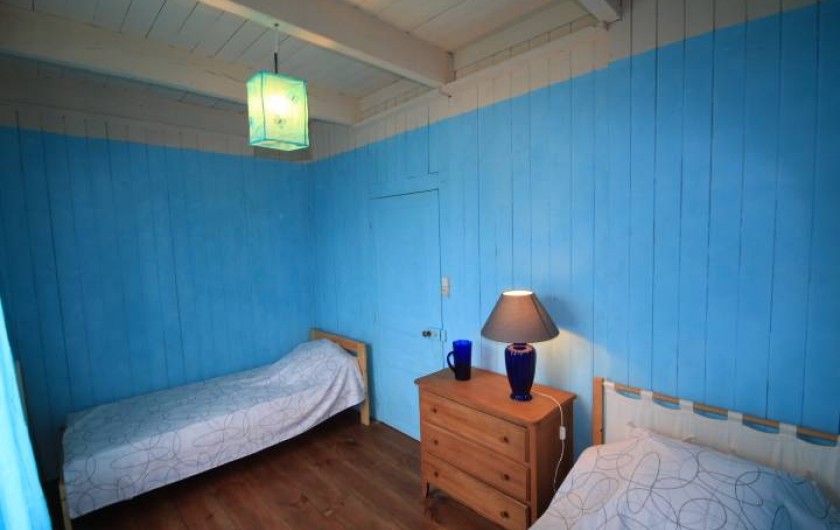 Location de vacances - Maison - Villa à Clohars-Carnoët - chambre bleue