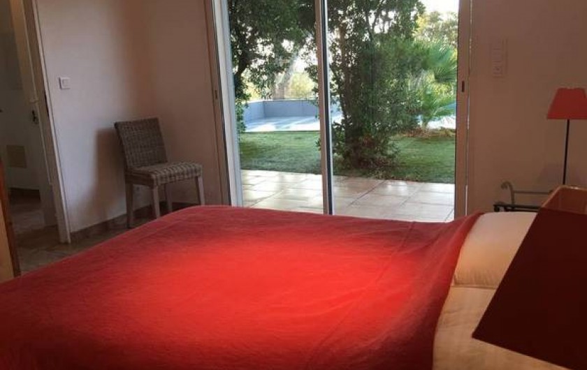 Location de vacances - Maison - Villa à Pinarellu - Chambre N° 1 avec un grand lit de 140