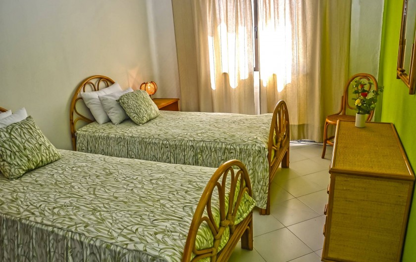 Location de vacances - Villa à Sesmarias - Vue de la chambre à deux lits au 1er étage
