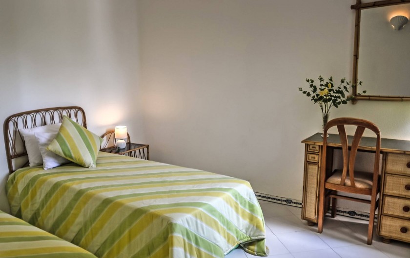 Location de vacances - Villa à Sesmarias - Vue de la chambre à deux lits dans la R / C