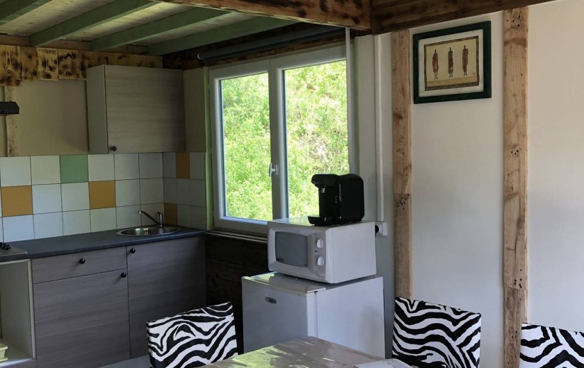 Location de vacances - Camping à Lincou - cuisine Lodge Safari