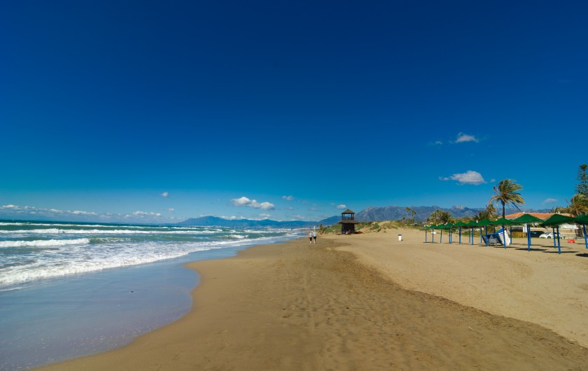 Playa de la Vibora avec entrée de mer douce