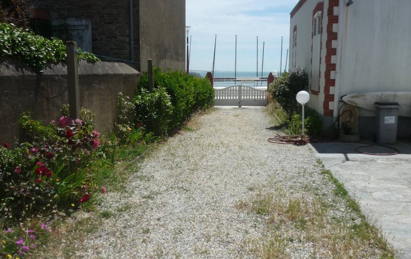 Location de vacances - Maison - Villa à Saint-Gilles-Croix-de-Vie - accès piéton plage de Boisvinet
