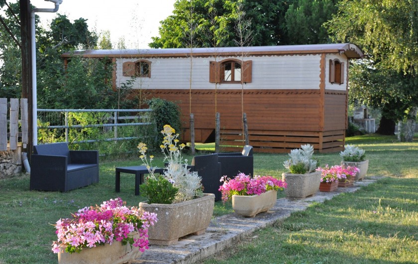 Location de vacances - Gîte à La Gripperie-Saint-Symphorien - Roulotte