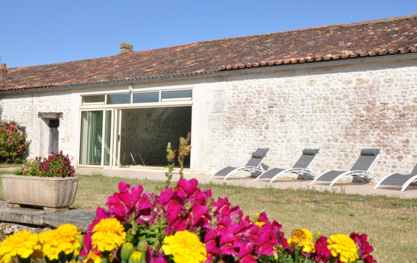 Location de vacances - Gîte à La Gripperie-Saint-Symphorien - Espace piscine