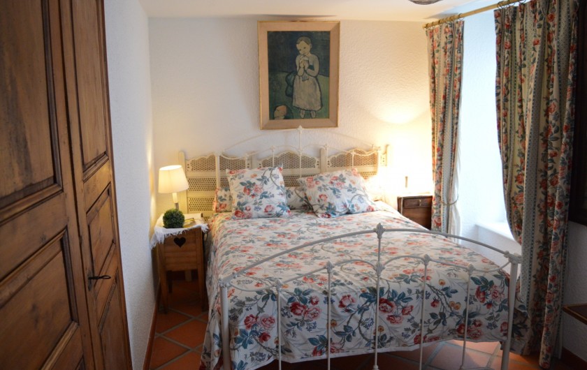 Location de vacances - Appartement à Trézioux - 1ere chambre lit double
