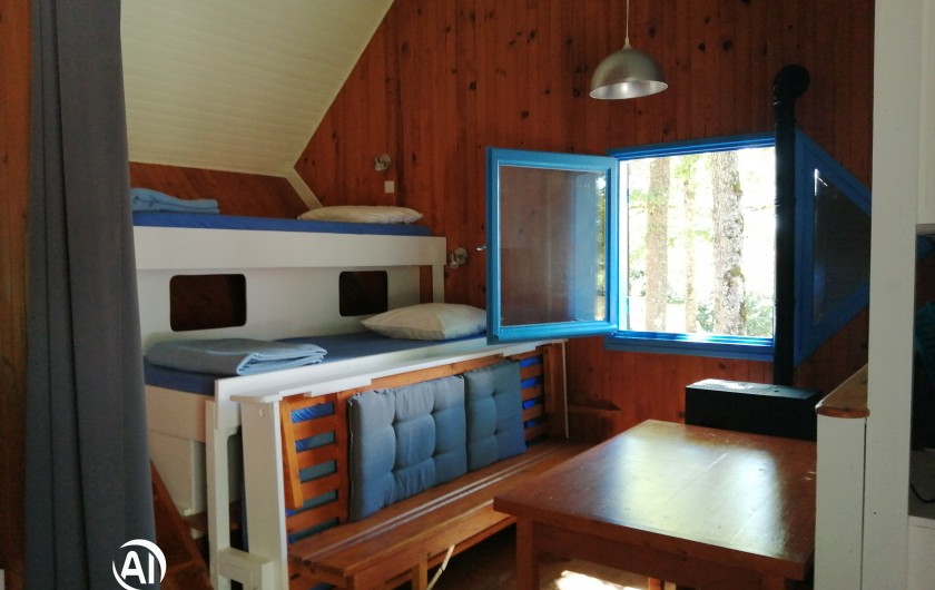 Location de vacances - Chalet à Champagnat - 3 lits 80 dont 1 escamotable