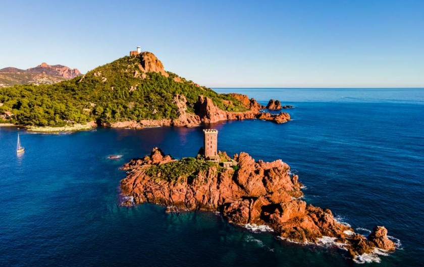 Location de vacances - Villa à Les Issambres - ile d'or au  cap dramont