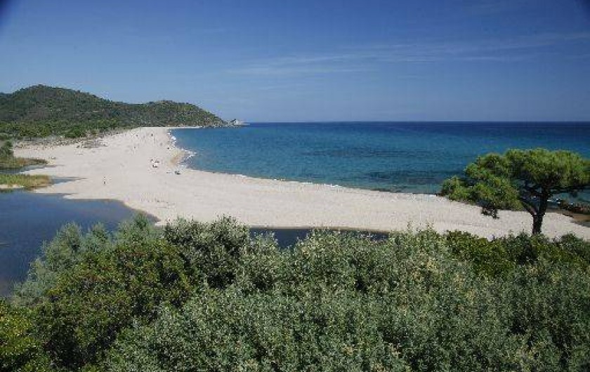 Location de vacances - Bungalow - Mobilhome à Sainte-Lucie de Porto-Vecchio - plage sauvage