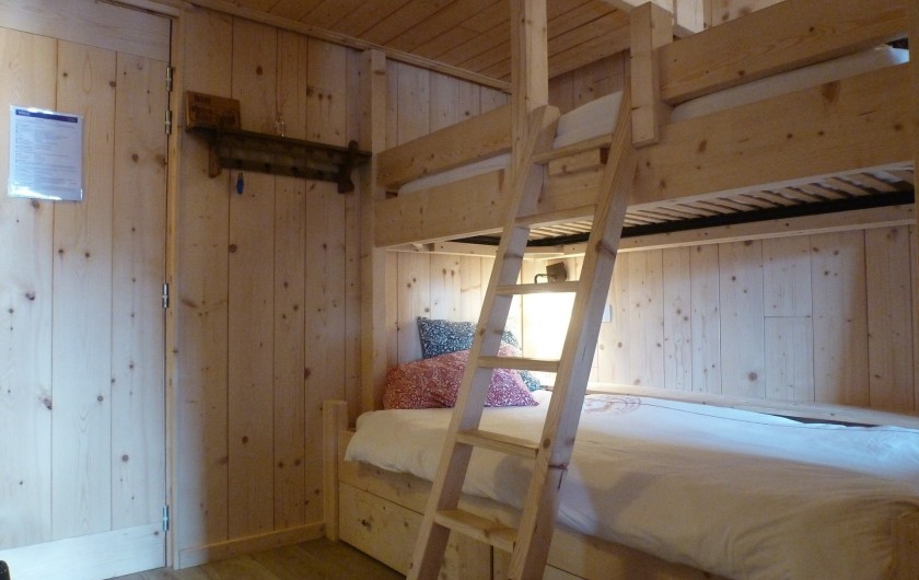 Location de vacances - Studio à L'Alpe d'Huez - Les lits superposés