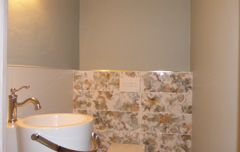 Location de vacances - Mas à Saint-Rémy-de-Provence - cabinet de toilette